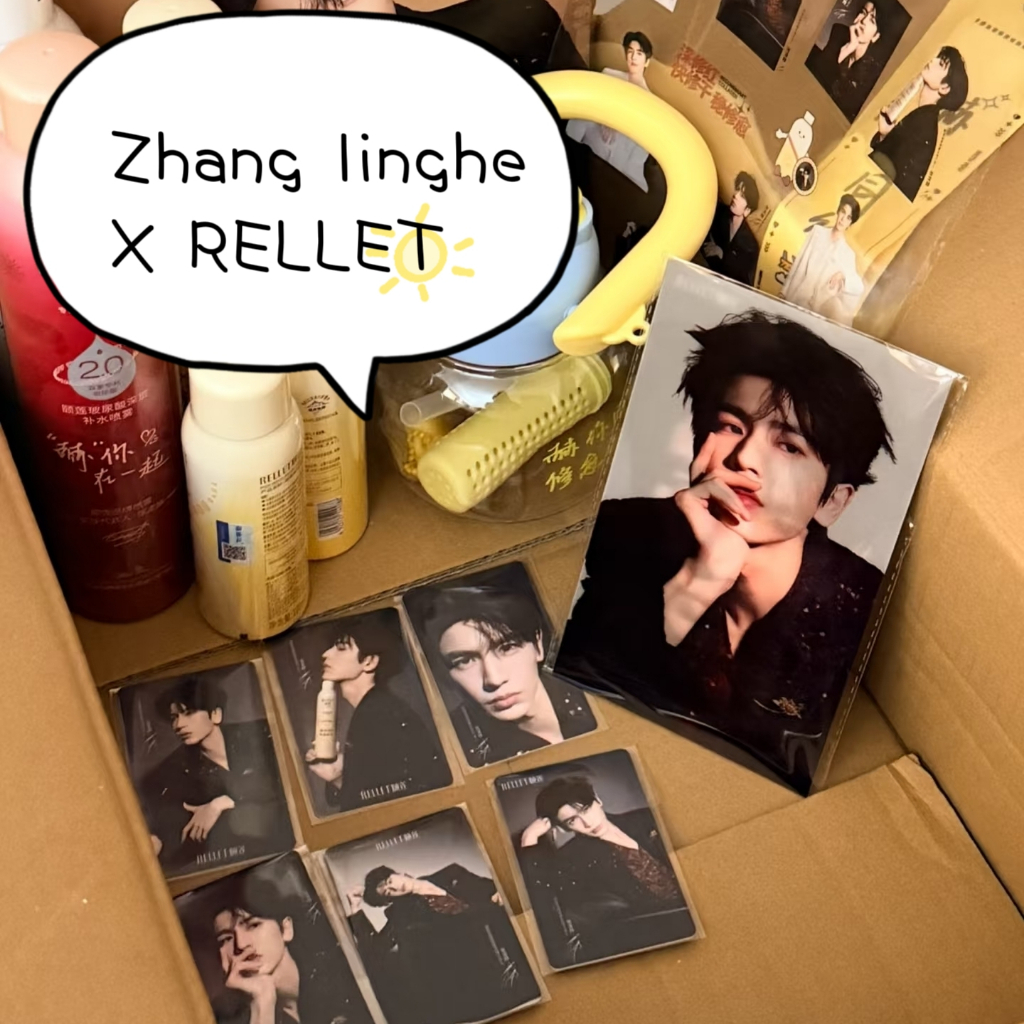 [OFFICIAL] Photocard Resmi Kolaborasi Zhang Linghe Edisi Spesial Ori Rellet Pc Kartu Idol Pursuit Of