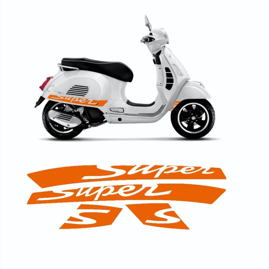 stiker striping super vespa