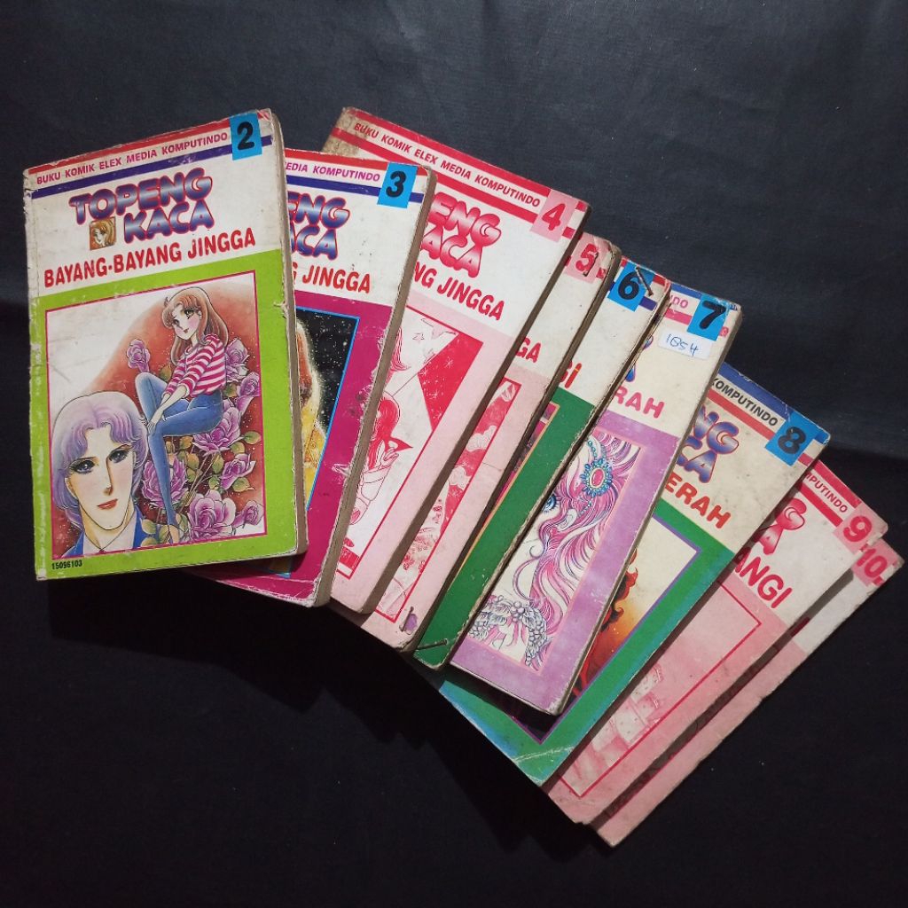 Komik Elex Media Topeng Kaca Suzue Miuchi Vol 2 Hingga Vol 10 Terjemahan Indonesia - Koleksi Vintage
