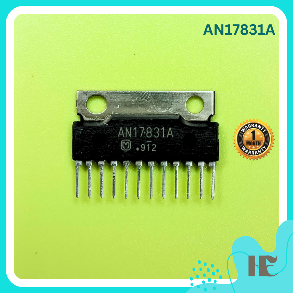 AN17831A GARANSI IC AN 17831A Panasonic IC AMP CLASS AB STEREO 44W 12SIL