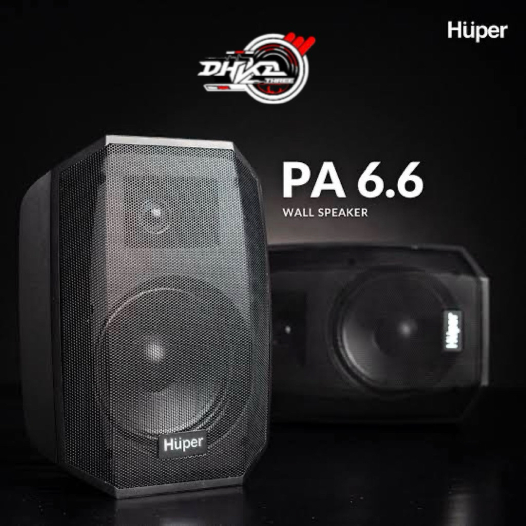 SPEAKER PASIF HUPER PA 6.6  SPEAKER DINDING / WALL SPEAKER / Speaker Pasif Huper Pa 6.6 1 Set speake