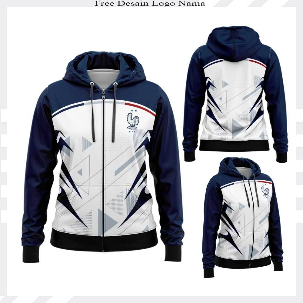Jaket Hoodie Fantasy Prancis Contingent Fullprinting Premium Terbaru
