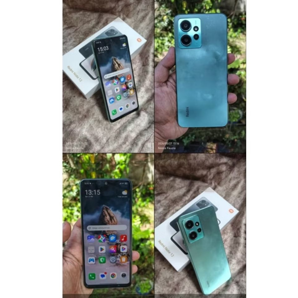 Redmi Note 12 Ram 4/128Gb Second Fullset