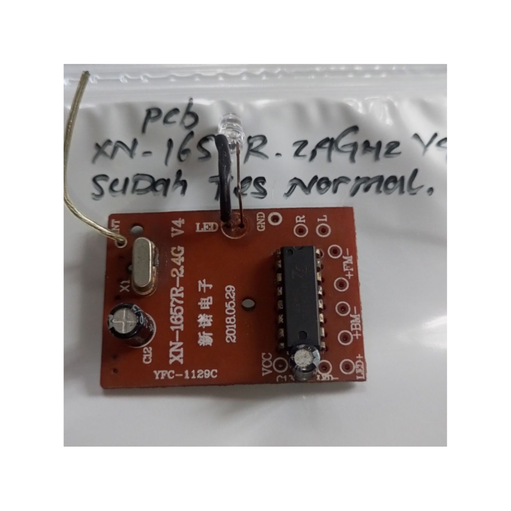 PCB RC ROCK CRAWLER 4WD seri XN-1657R DC 4,8VOL 2,4GHZ