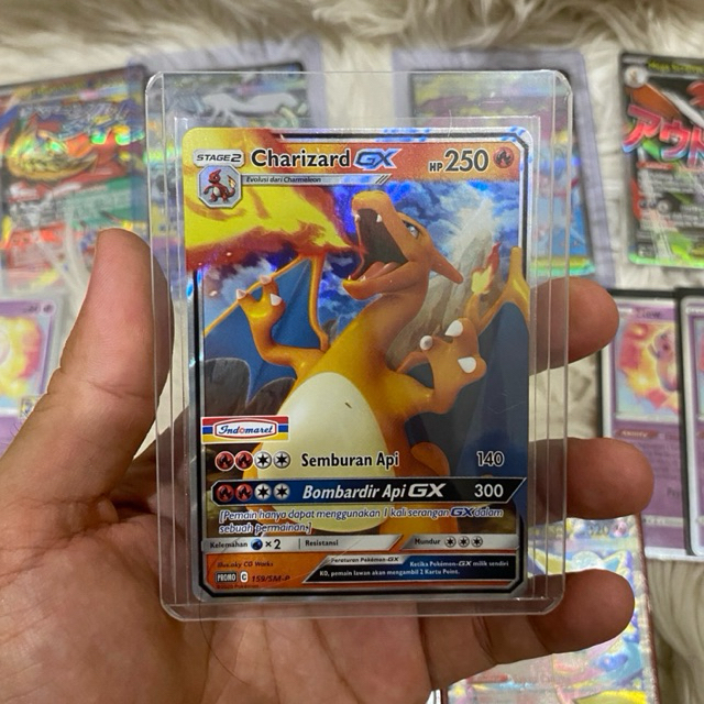 Pokemon TCG Indonesia - CHARIZARD GX Indomaret Promo Kartu Pokemon Indonesia
