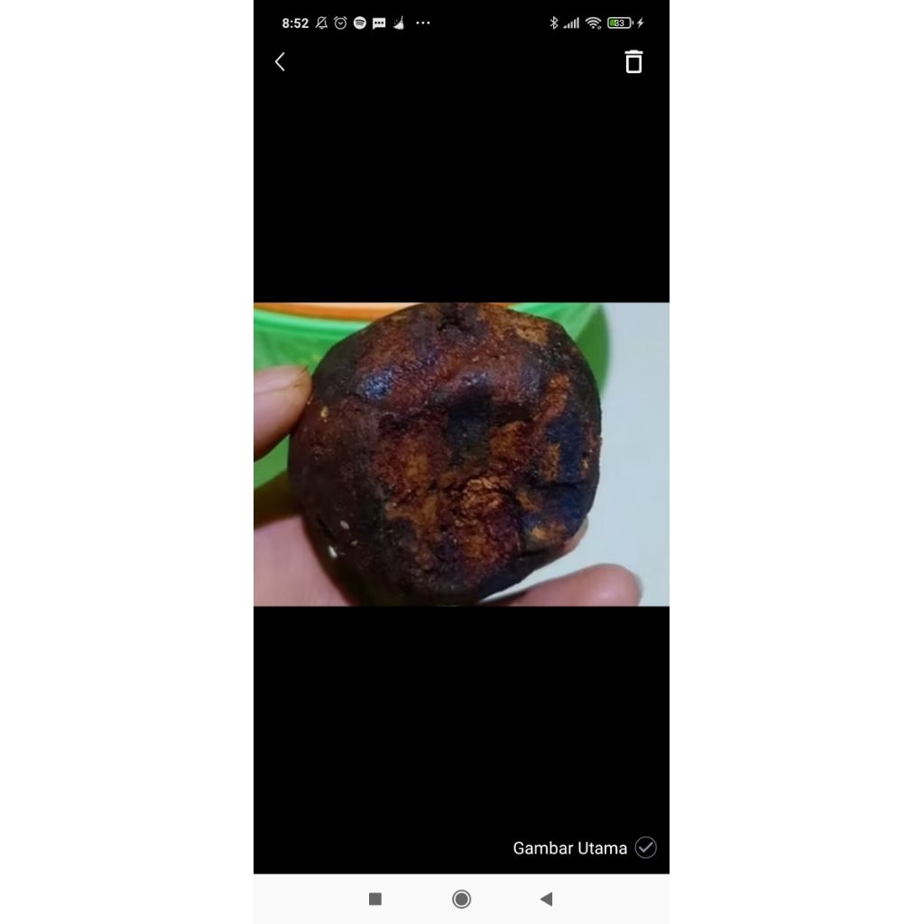UKURAN SEDANG GAMBIR GETAH GAMBIR GAMBIR GAMBIR  BULAT ASLI MEDAN HARGA 1PCS HARGA 1 BIJI GAMBIR GAM