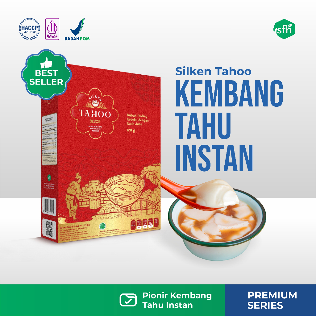 KEMBANG TAHU KUAH JAHE INSTANT | SILKEN TAHOO KUAH JAHE | TAHWA KEMBANG TAHU JAHE | JAJANAN JADUL IN