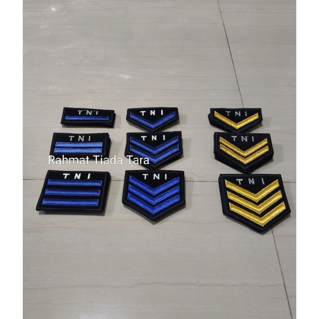 Pangkat PDU TNI AL & Marinir Lengkap Tamtama Bintara Perwira Prada Koptu Serma