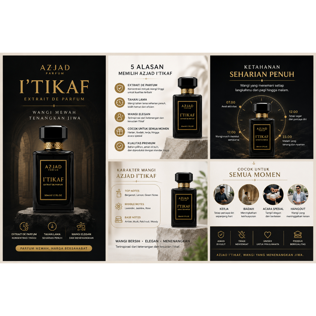PARFUM AZJAD I'TIKAF