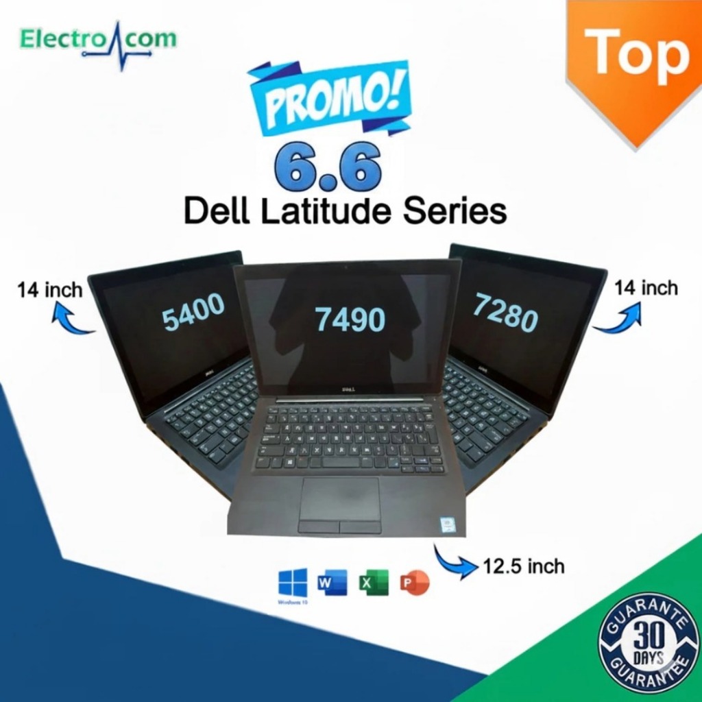 Laptop Dell Latitude Core i7 / Core i5 | 7470 7480 7490 5490 5400 RAM 16GB / SSD 512GB / Mulus / Sec