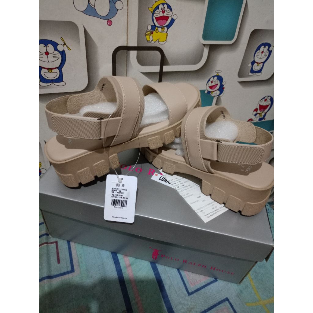 SANDAL SEPATU WANITA POLO RALPH HOUSE