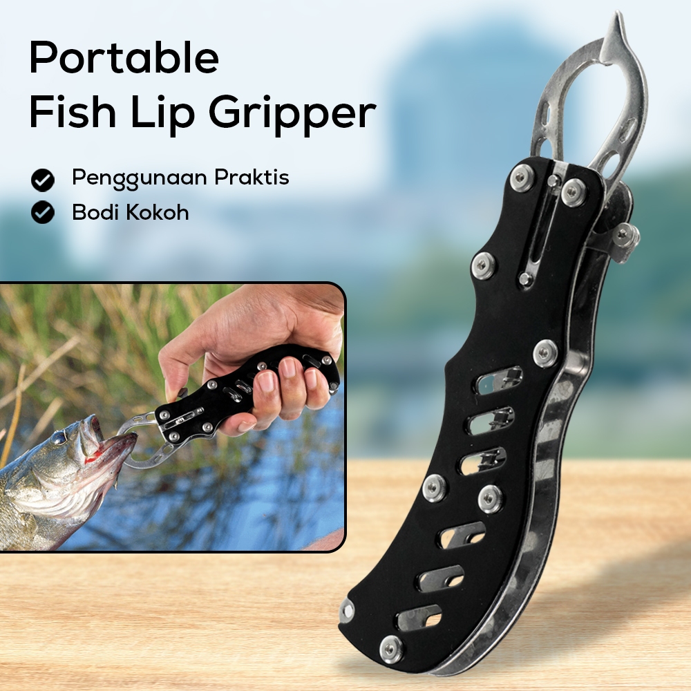 Capitan Ikan/Tang Ikan /Fish Lip Gripper Pancing Portable