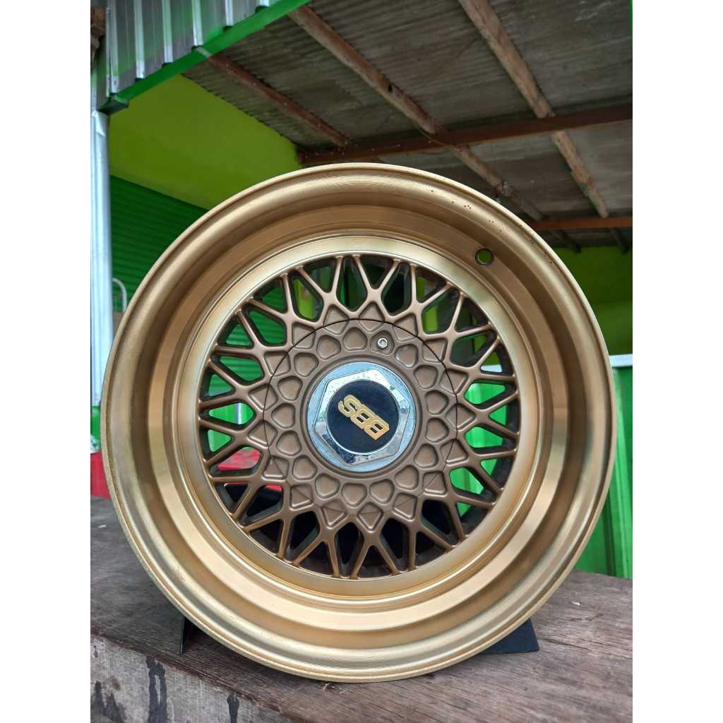 1 SET VELG BBS R15 H8 LBR 7/8,5