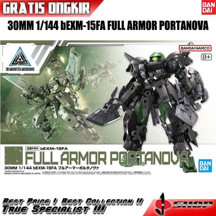 30MM 1/144 bEXM-15FA FULL ARMOR PORTANOVA