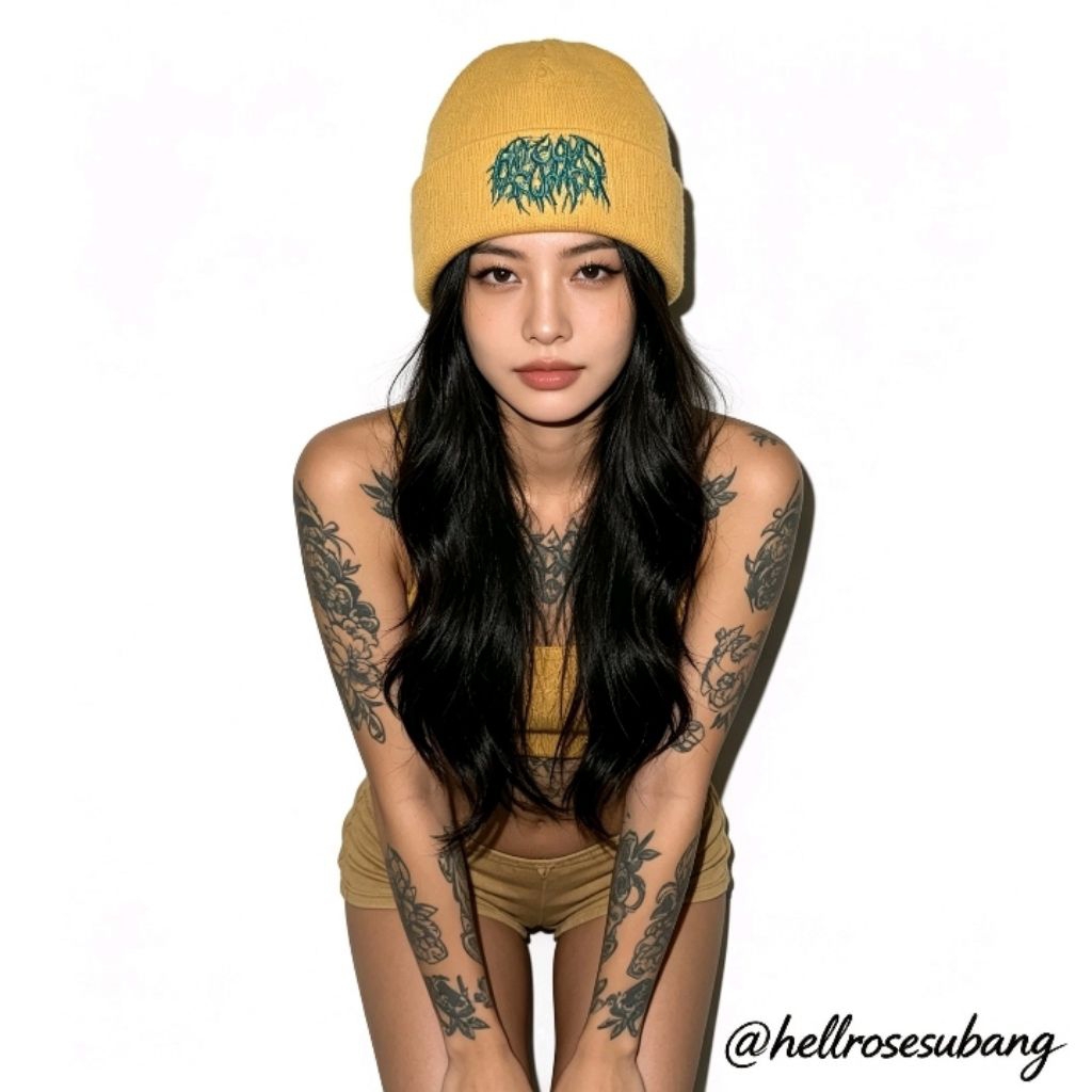 WINTERHAT - FATUOUS RUMP - YELLOW - BEANIES