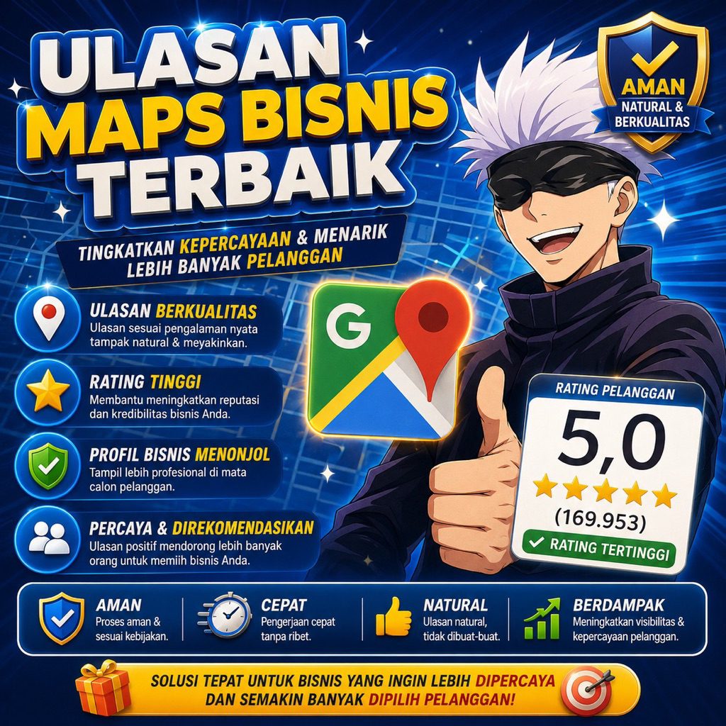 JASA REVIEW GOOGLE MAPS BISNIS