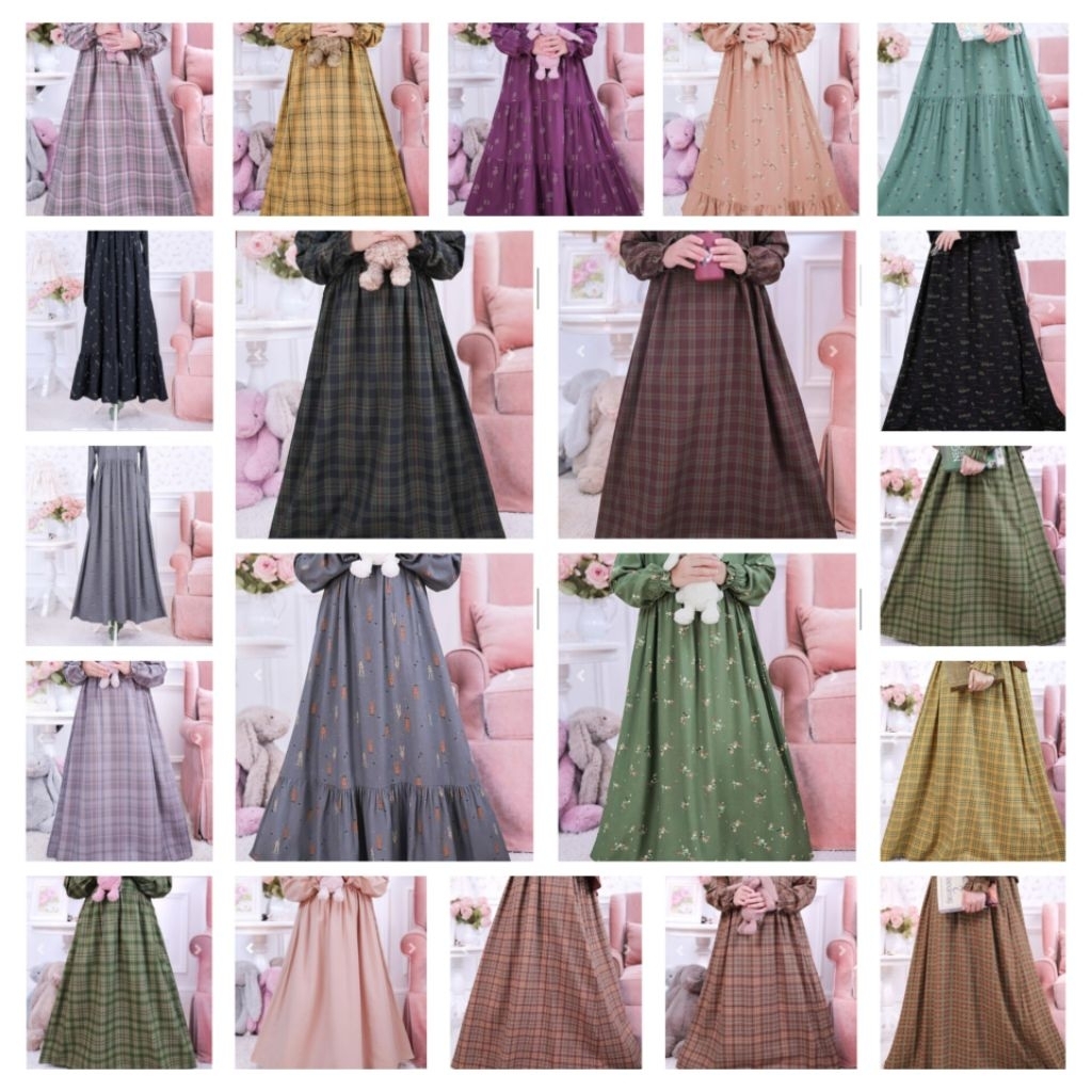 Gamis Ditsy Juni Ditsy Moslem Little Ditsy Ditsy Reject by Ditsy Official