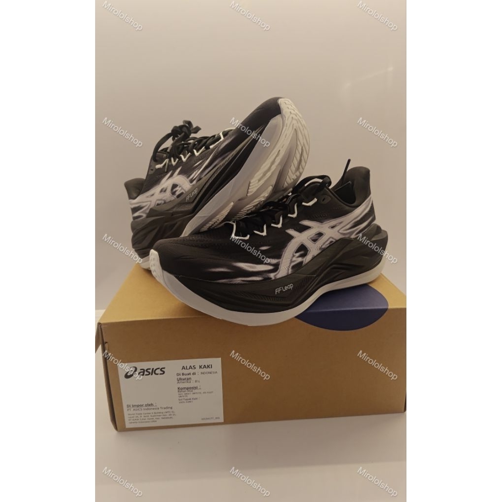 Asics superblast 3 black running shoes