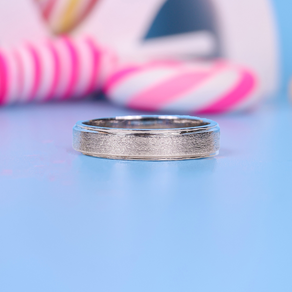 Tiffanka Wedding Ring - Cincin Pria Palladium Model Andrew
