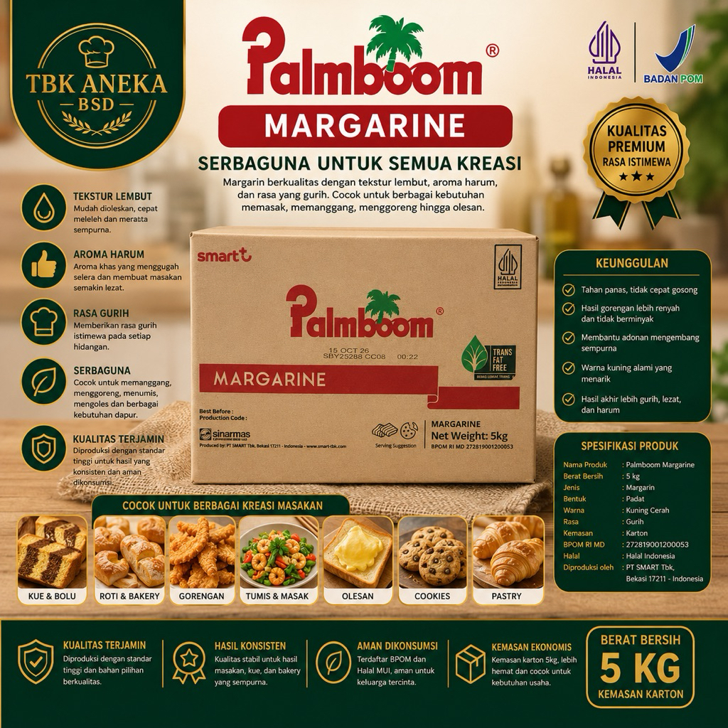 PALMBOOM MARGARINE 5kg