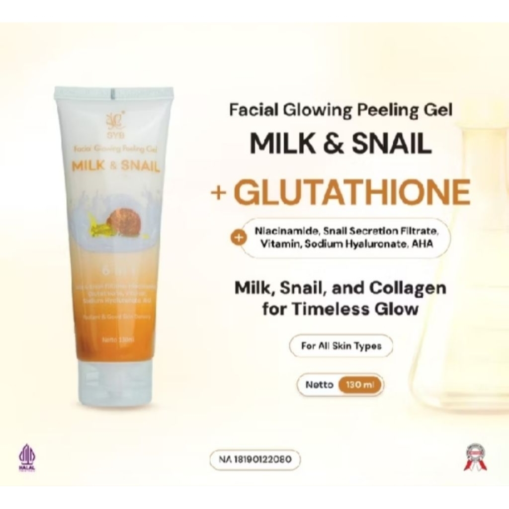 SYB peeling gel milk & snail