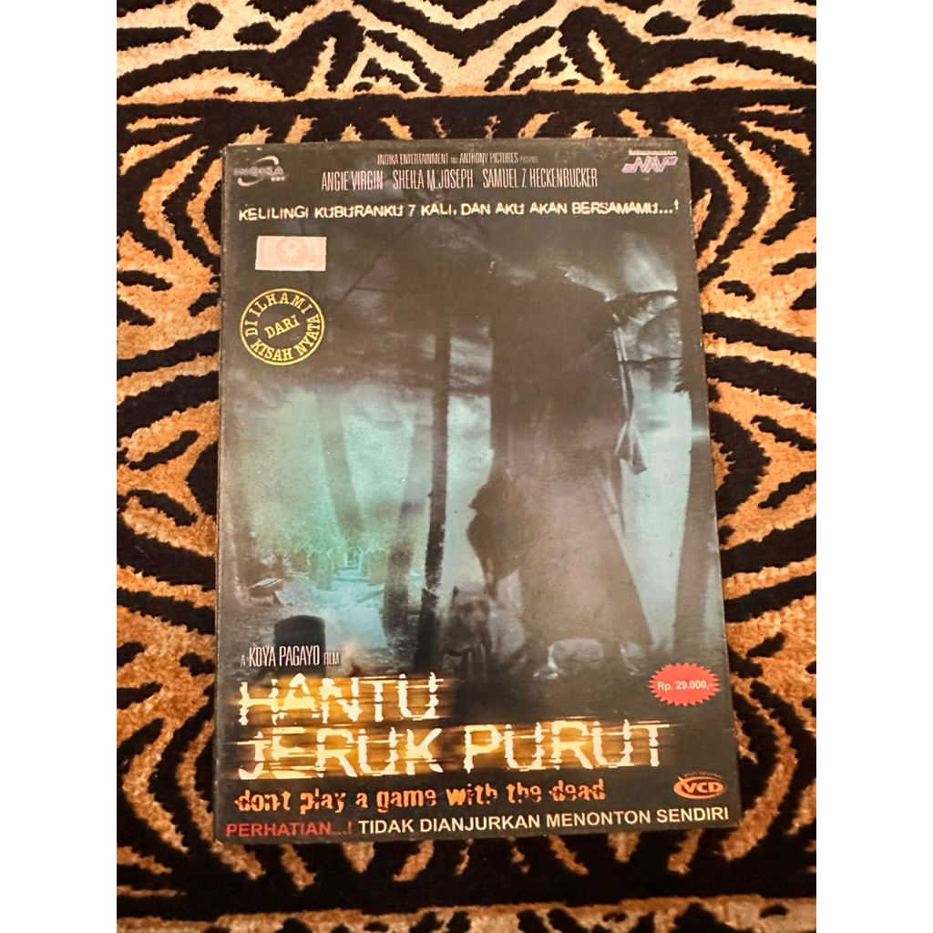 VCD FILM HOrOR INDONESIA ORIGINAL