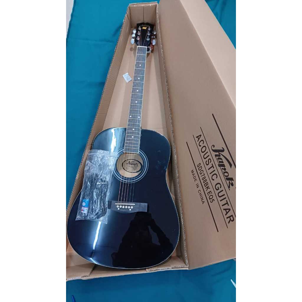 Gitar Akustik Kapok SDG 788 BK ORI Body Besar
