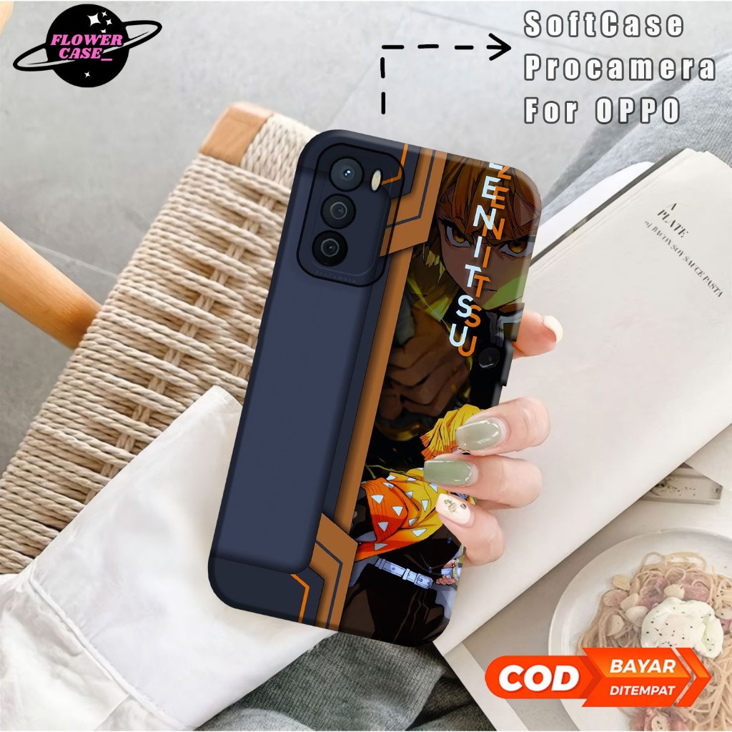 Softcase Procamera | Case procamera All Tipe Hp For Oppo A16 A53 A54 A3S A5S | Softcase Silicon | Fu