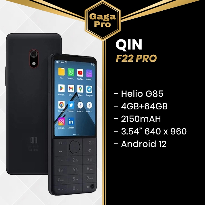 Qin F22 Pro 4GB 64GB Android 12 Touchscreen Global Version Keypad T9