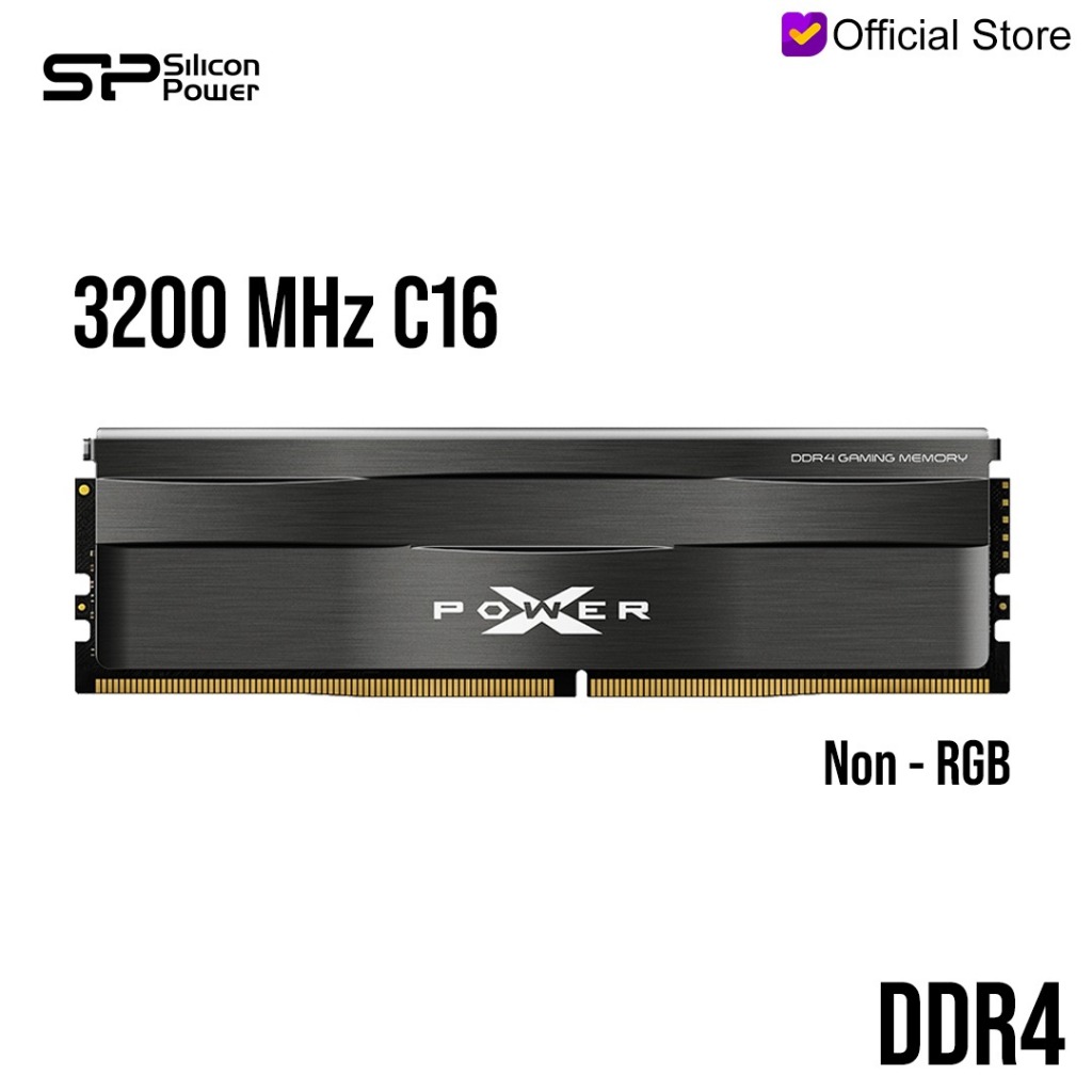 Silicon Power XPOWER Zenith DDR4 8GB | 16GB 3200MHz C16 Gaming UDIMM Memory