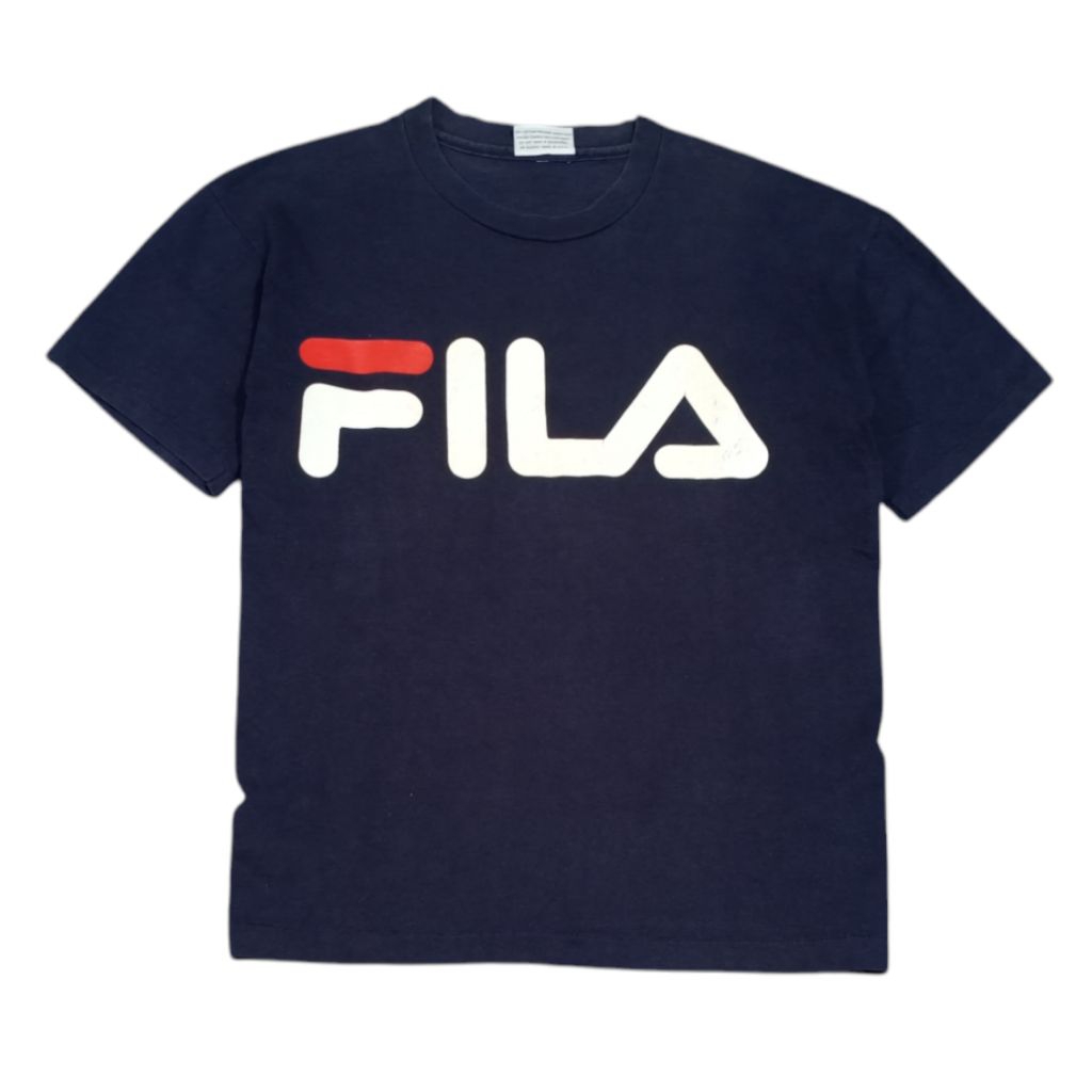 ‎T SHIRT KAOS VINTAGE FILA SIZE M SECOND