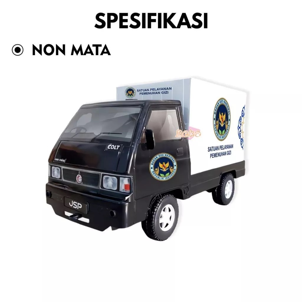 Mainan Miniatur Mobil Box MBG  Miniatur Mobil MBG Box L300 dt60