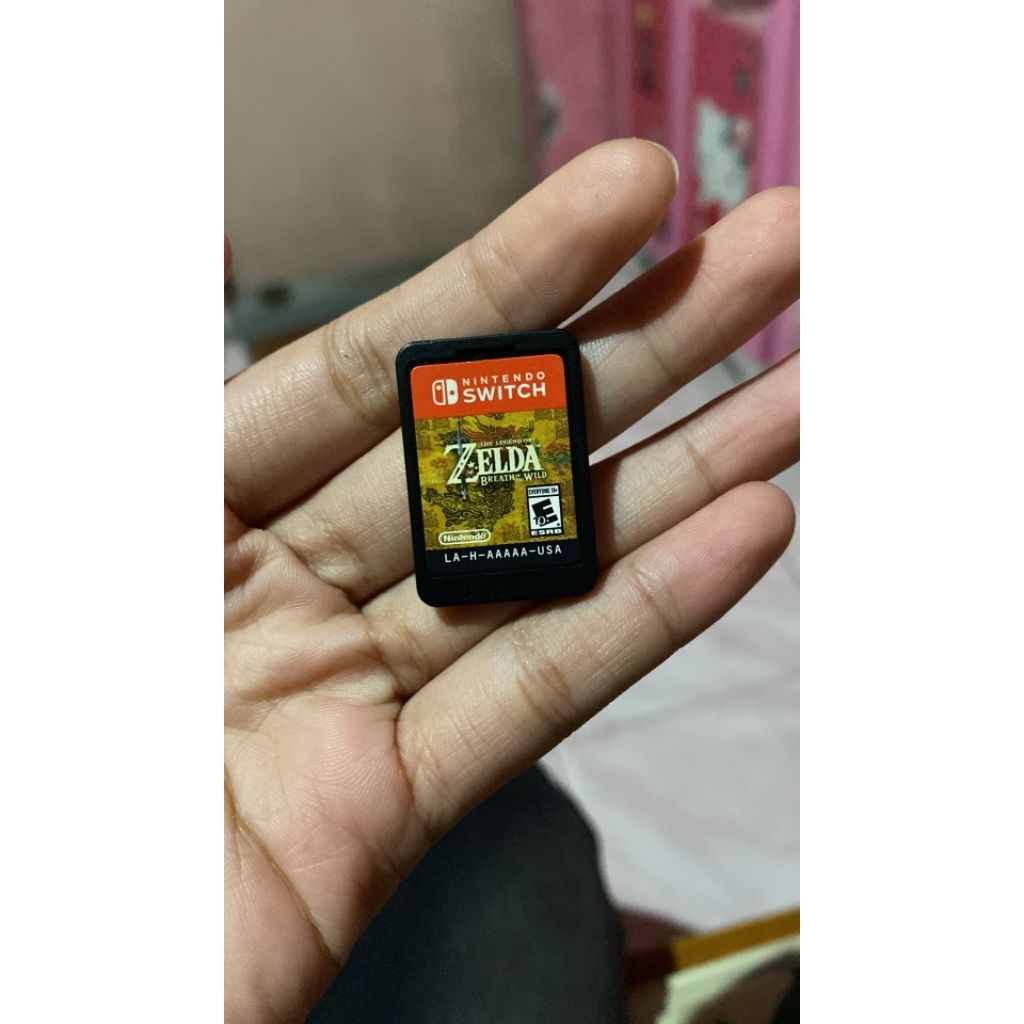 Catridge zelda botw nintendo switch