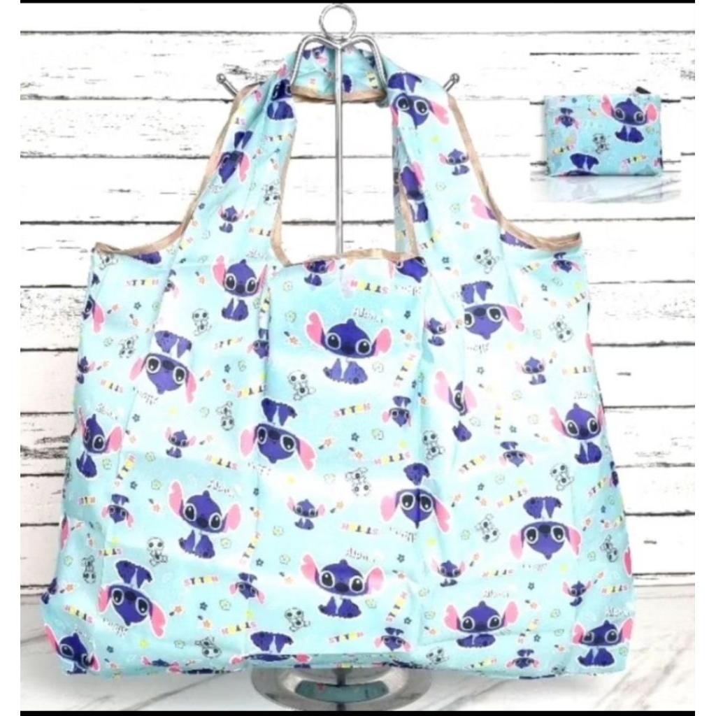 Tote bag stitch tas wanita karakter stitch tas lipat wanita karakter stitch