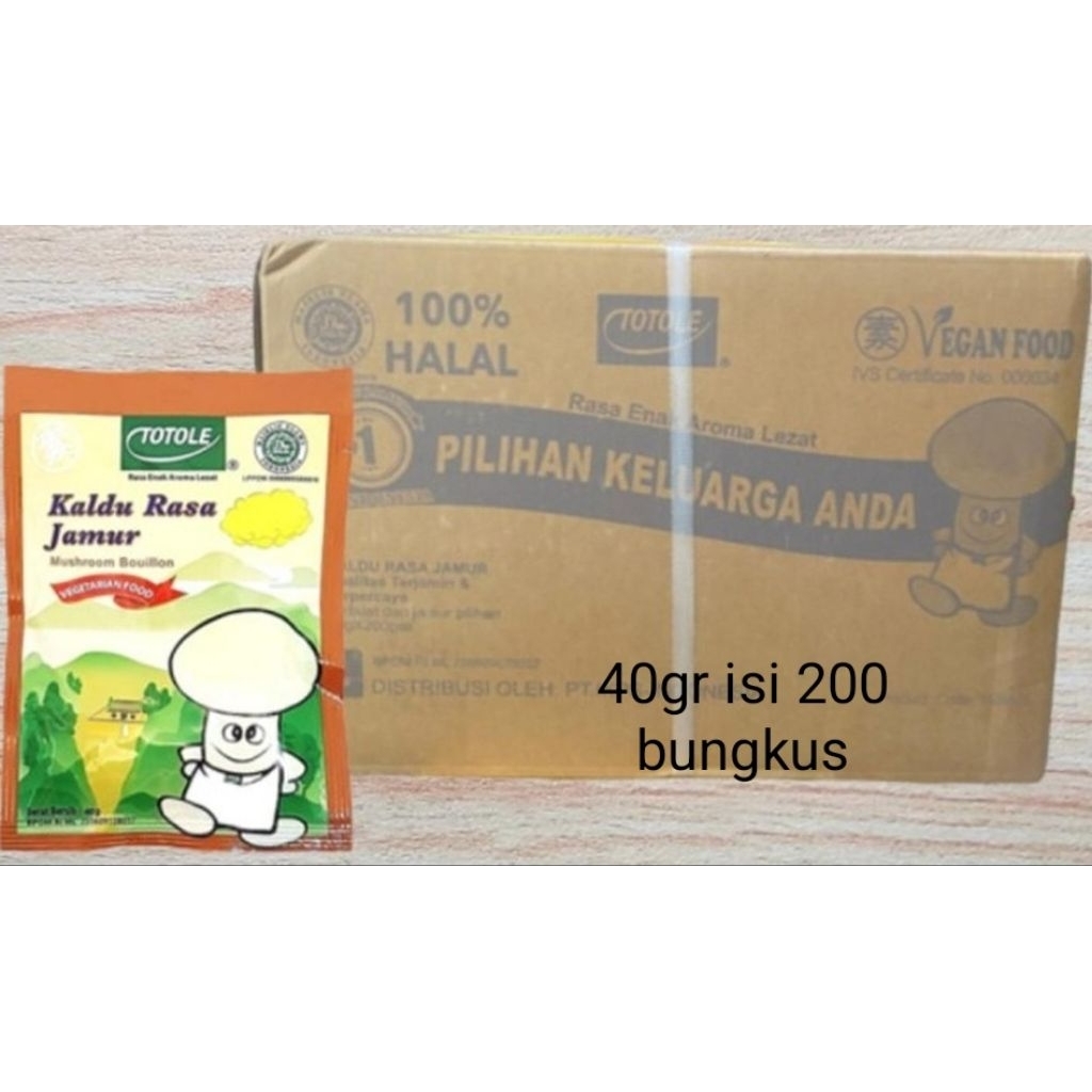Totole Kaldu Jamur 40gr per dus
