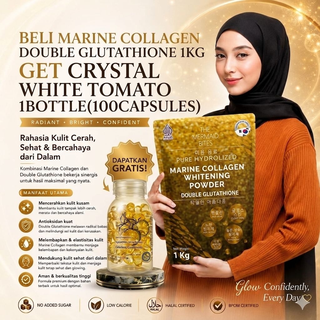 THE MERMAID BITES MC DOUBLE GLUTATHIONE FREE CWT
