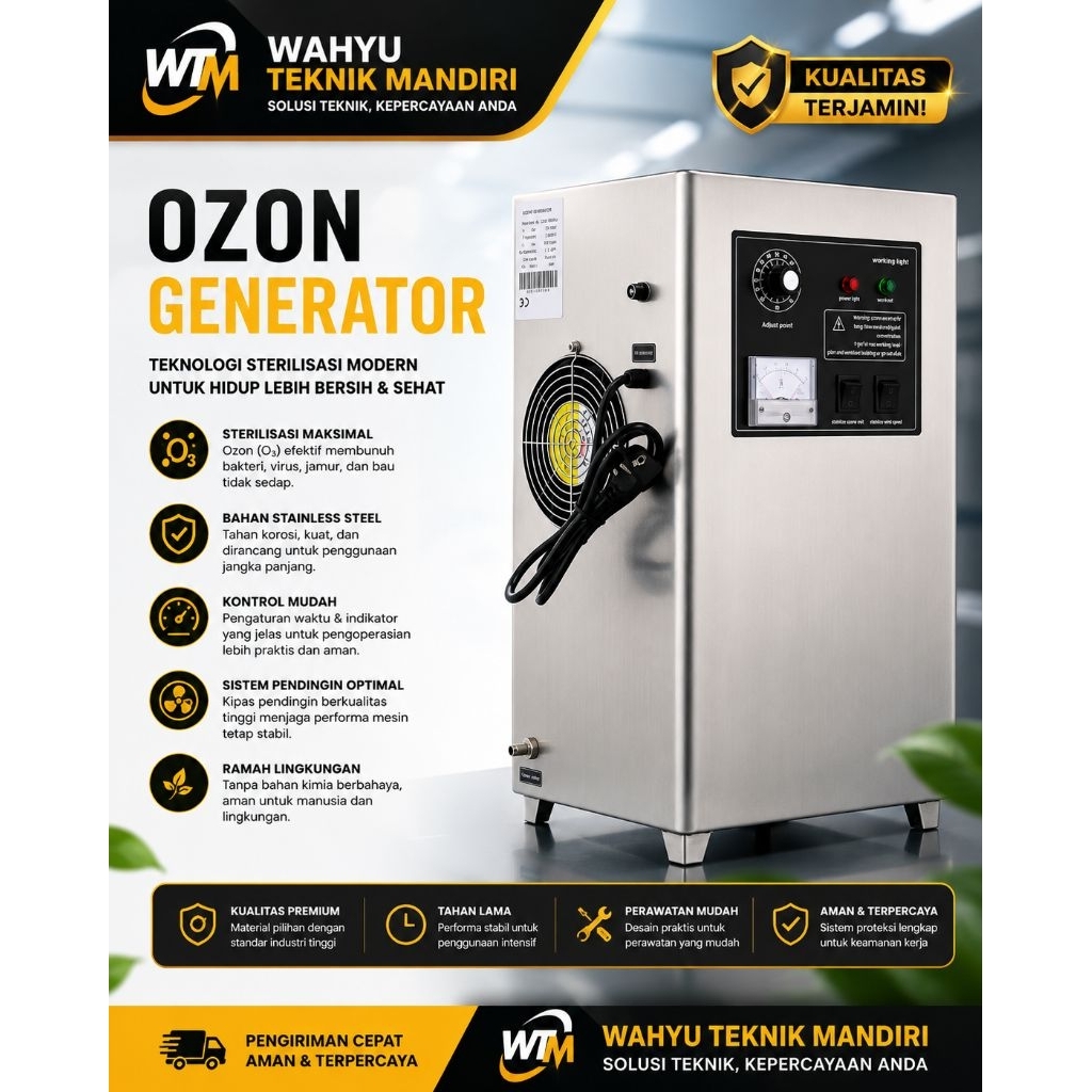 OZONE GENERATOR 10GRAM MESIN OZON GENERATOR 10 GRAM OZONIZER