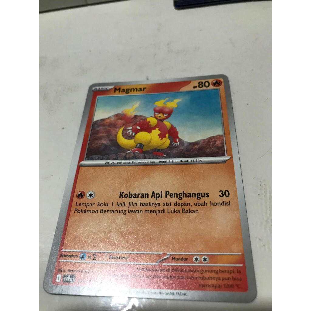 kartu pokemon magmar