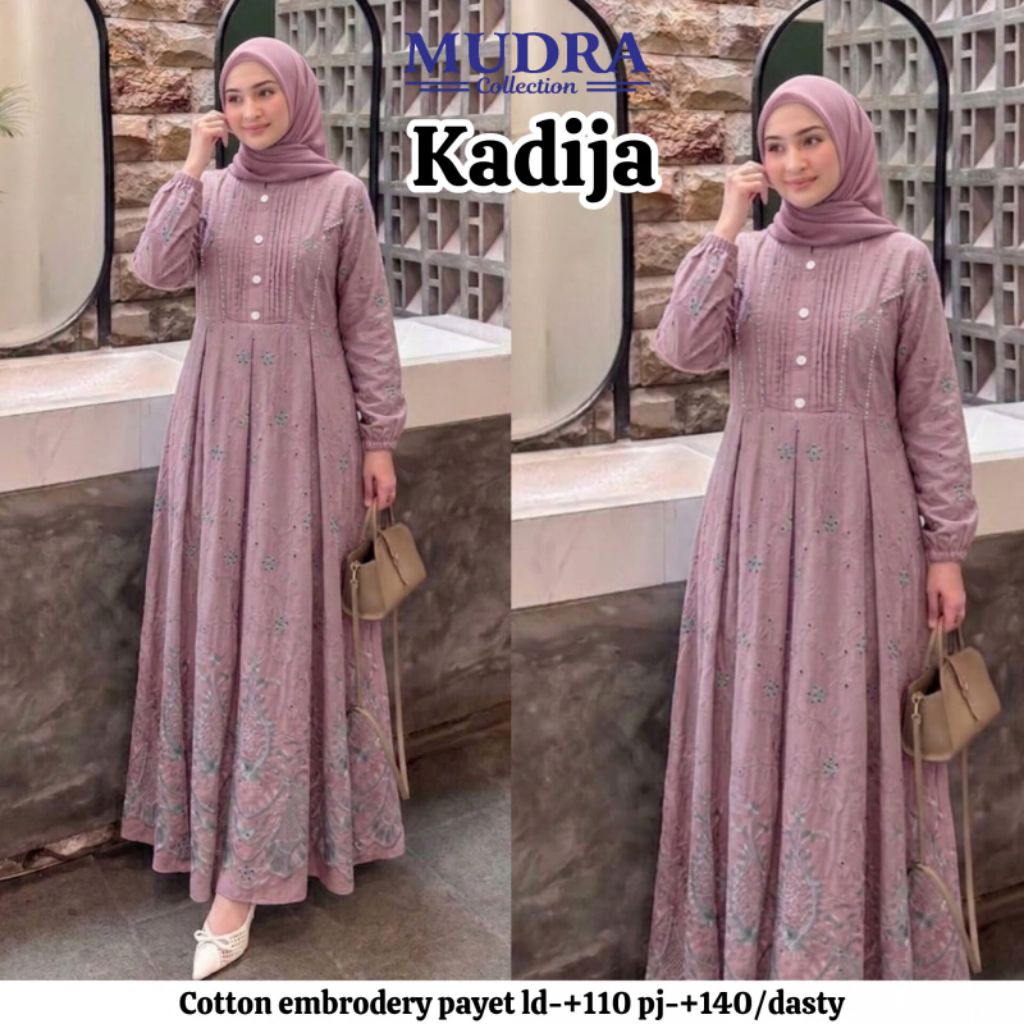 Gamis Mudra Collection / Gamis Terbaru / Gamis Wanita / Gamis Premium / Berisa / Kadija / Mudra Hija