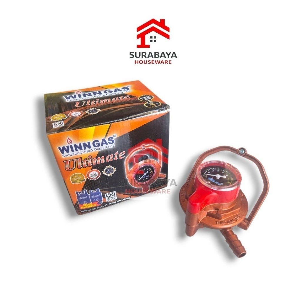 Winn Gas Regulator W-800M Ultimate Anti Bocor Double Lock System