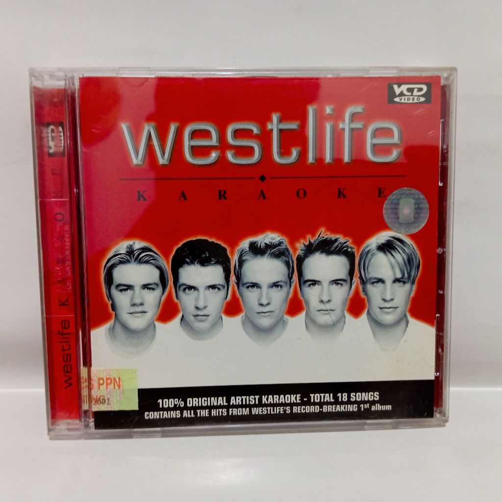VCD Westlife Karaoke Original Artist Karaoke