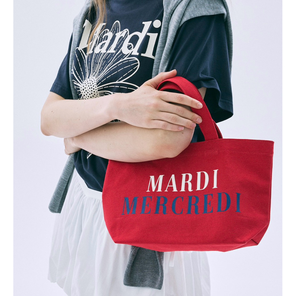 (READY) Mardi Kanvas tote bag La typo Francaise