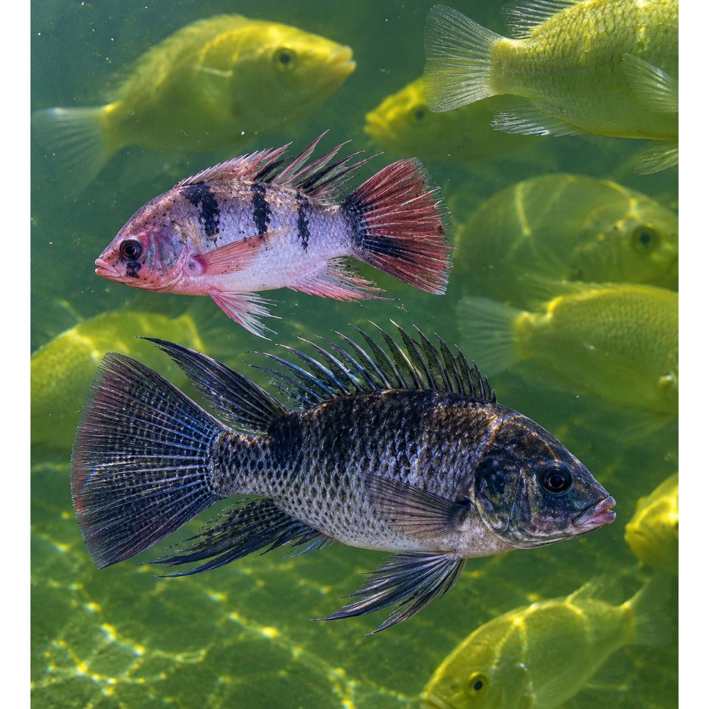 Hiasan aquarium nila kumpay/slayer
