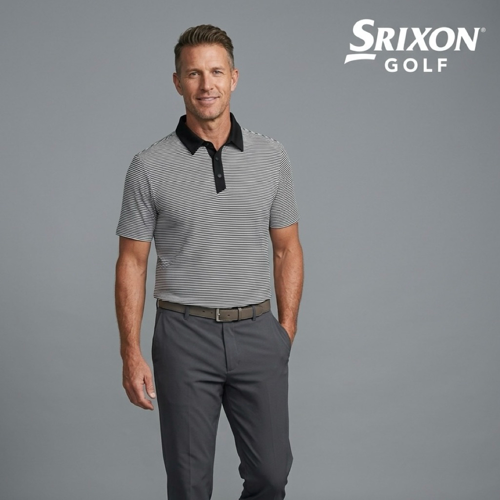 Kaos Polo SRIXON GOLF 105 Shirt Olahraga Original Second Preloved