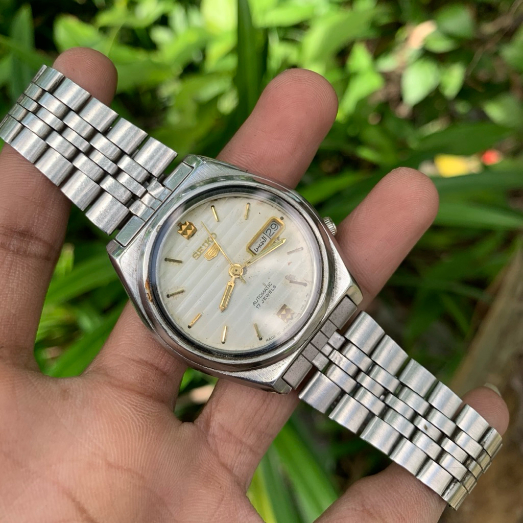 jam tangan seiko 5 automatic second