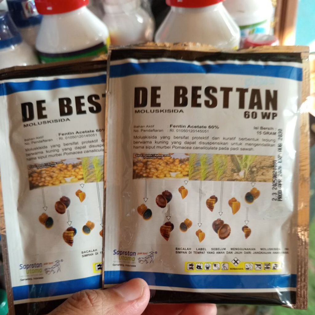 De Bestan obat keong sawah 15 gram