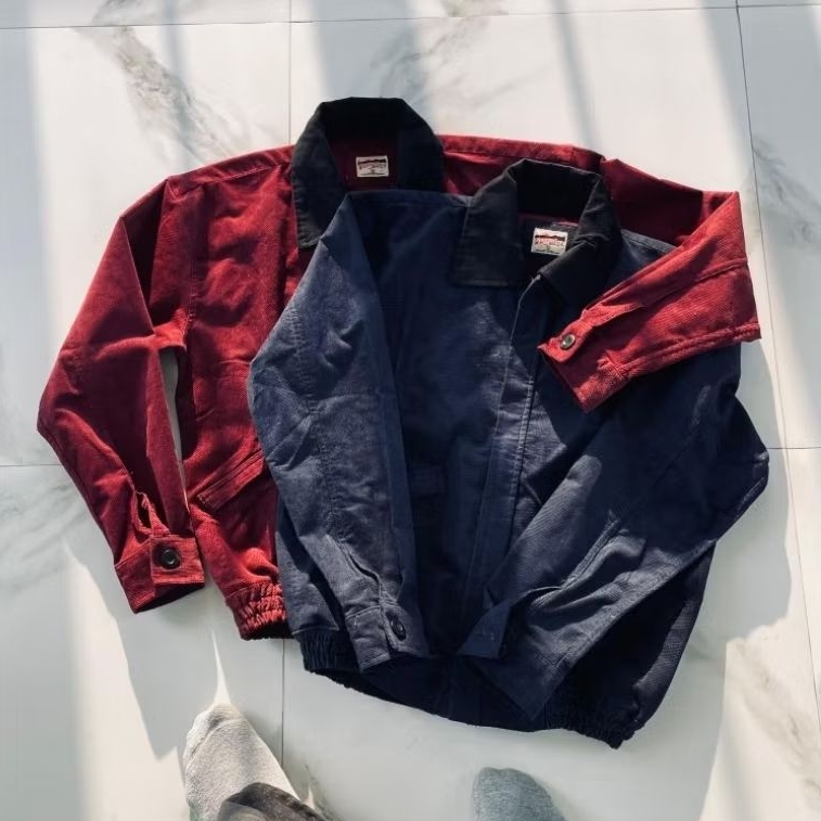 Jaket Pria Ala Carhartt Corduroy Premium Work Jacket - L XL XXL | Model Klasik Kuat Awet Harga Murah