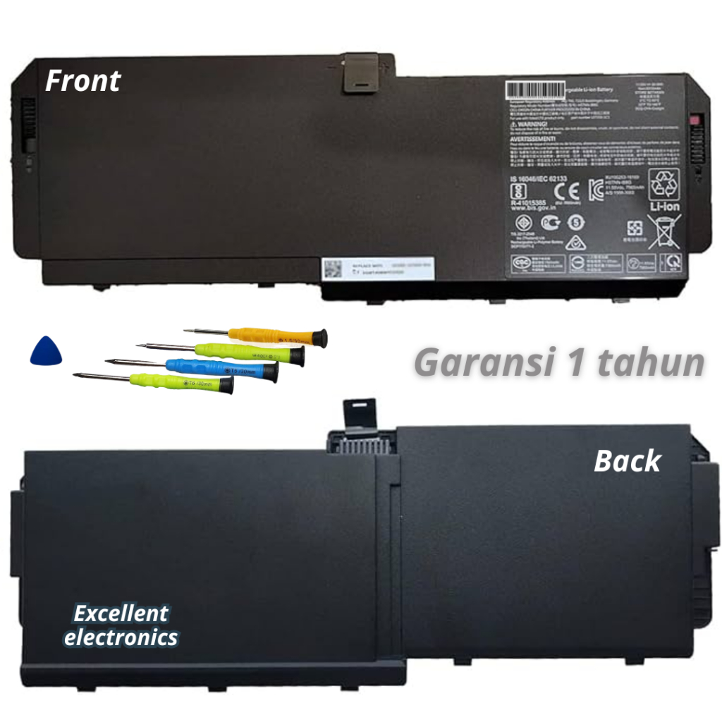 Baterai HP ZBook 17 G5, Baterai HP ZBook 17 G6, Baterai Laptop HP ZBook 17 G5, Baterai Laptop HP ZBo
