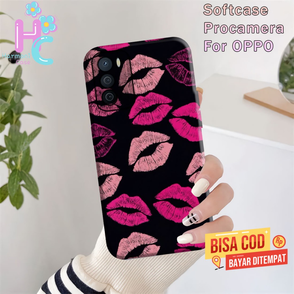Softcase Procamera | Case procamera All Tipe Hp For Oppo A16 A53 A54 A3S A5S | Softcase Silicon | Fu