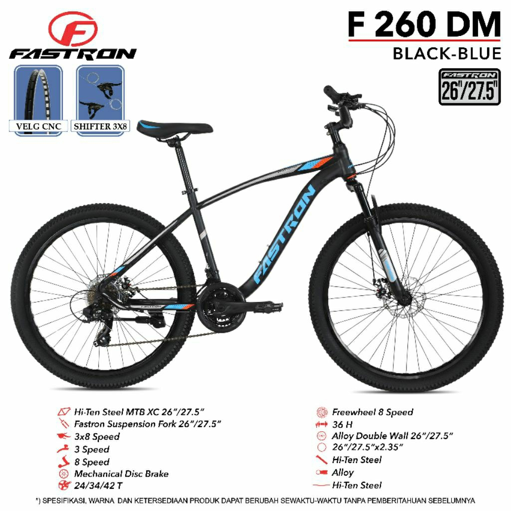 SEPEDA MTB 26INCH FASTRON 26DM